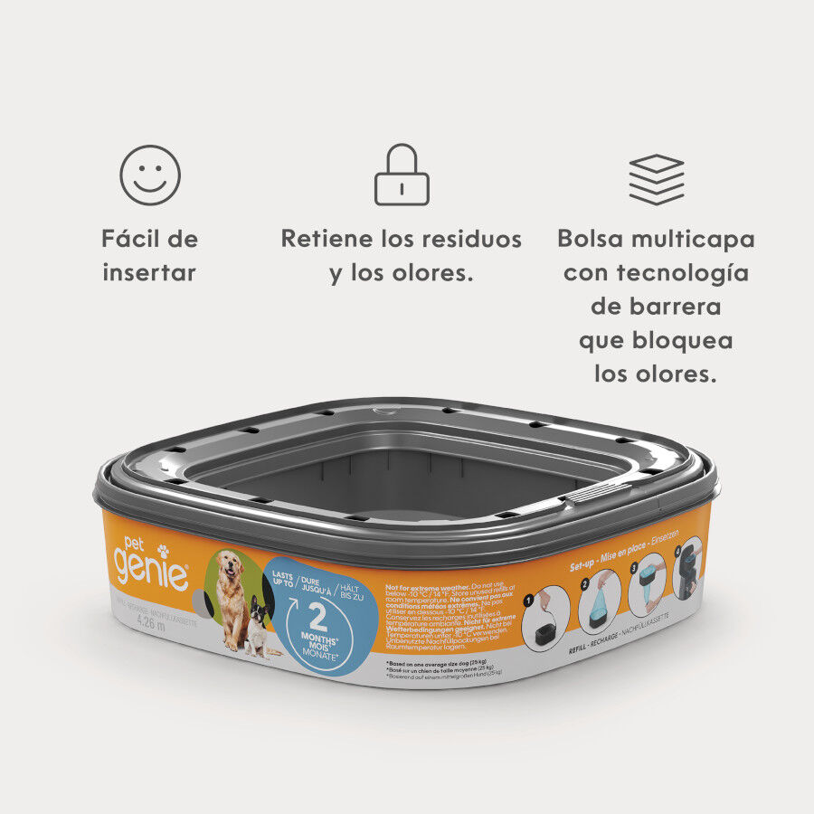 Litter Genie Laminas Recambio Excremento para perros, , large Imagen numero 7
