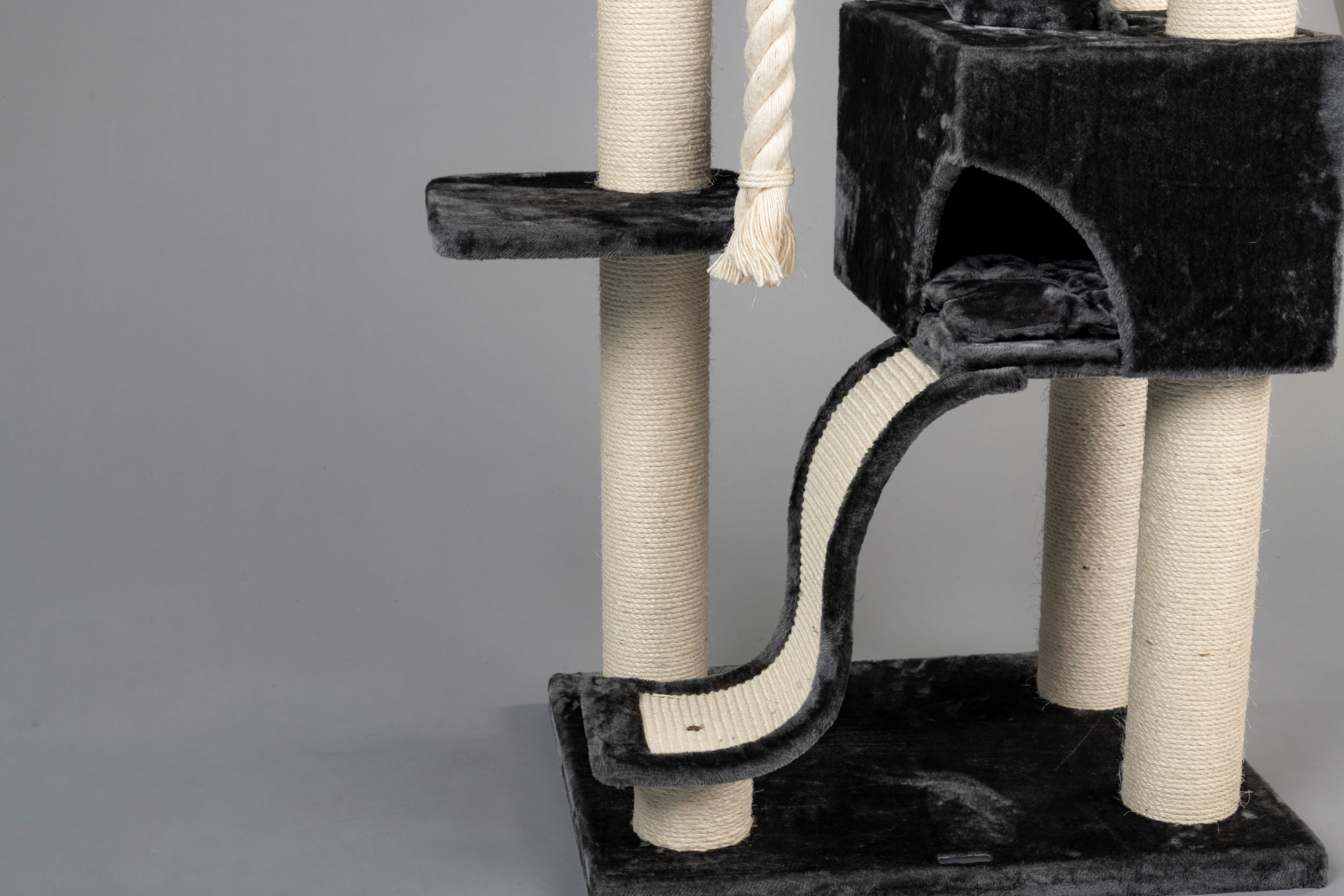 Rascador Kilimandjaro de Luxe color Gris y beige, , large Imagen numero 4