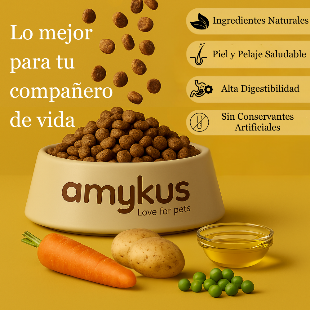 Amykus Gourmet Turkey & Duck Pienso de pavo y pato sin cereales para perros, , large Imagen numero 2