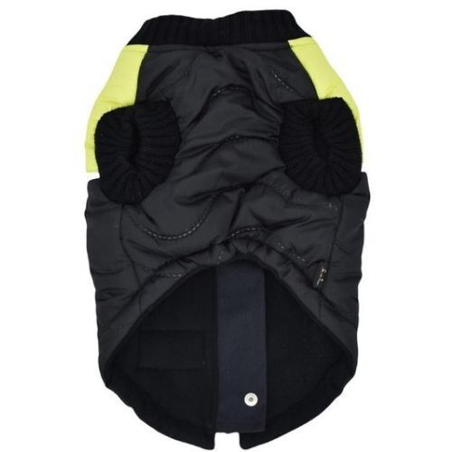 Loyal abrigo mia negro y amarillo para perros, , large Imagen numero 4