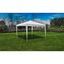 vidaXL Carpa cenador de jardín techo de pirámide 3x3 m, , large indicador imagen numero 2