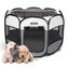 Nobleza - Parque Plegable para Perros, Portátil Parque para Perros, Impermeable Parque de Juego de Tela Oxford, Jaula Octagonal para Cachorros, Gatos, Perros, Conejos, 92x92x58cm, , large indicador imagen numero 1