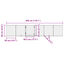vidaXL Puerta para perros plegable 6 paneles madera álamo marrón 300cm, , large indicador imagen numero 10