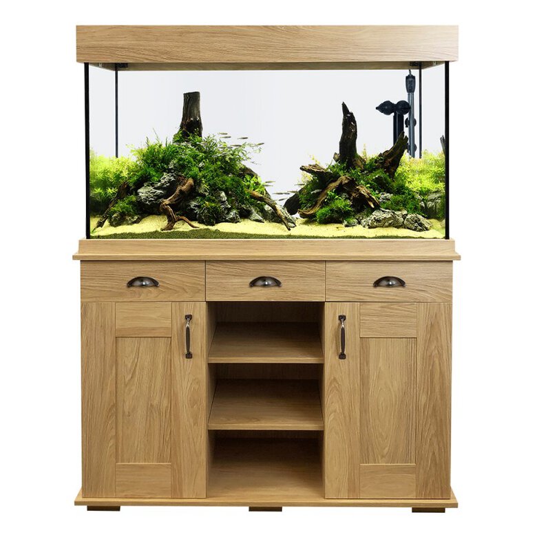 Acuario Kit Fluval Shaker 252 L, Roble