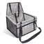 Nobleza - Refuerzo de Coche para Perros, Asiento del Coche de Seguridad para Mascotas Perro Gato Plegable Lavable Viaje Bolsas y Otra Mascota Pequeña con Cremallera Bolsillo, 40 * 34 * 25 cm, Gris, , large indicador imagen numero 1