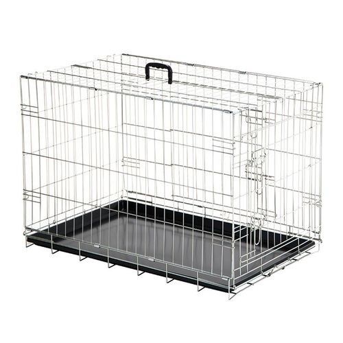 Jaula de exposici&oacute;n para perros con bandeja color Metal, , large Imagen numero 1