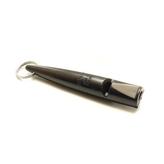 Silbato Acme 210 para perros color Negro