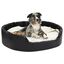Vidaxl sofá con cojín lavable negro y blanco para mascotas, , large indicador imagen numero 1