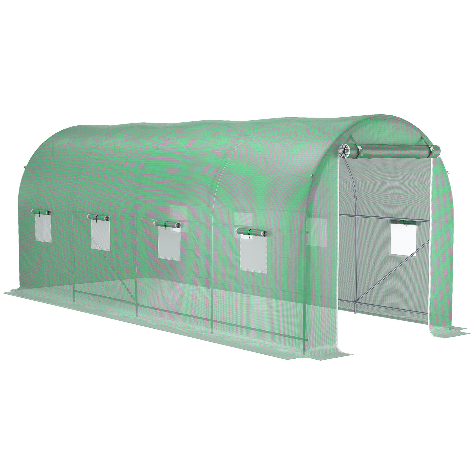 Outsunny Invernadero De Túnel Verde thumbnail