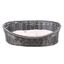 Cuna con forma de cesta con cojín para perros color Gris, , large indicador imagen numero 3