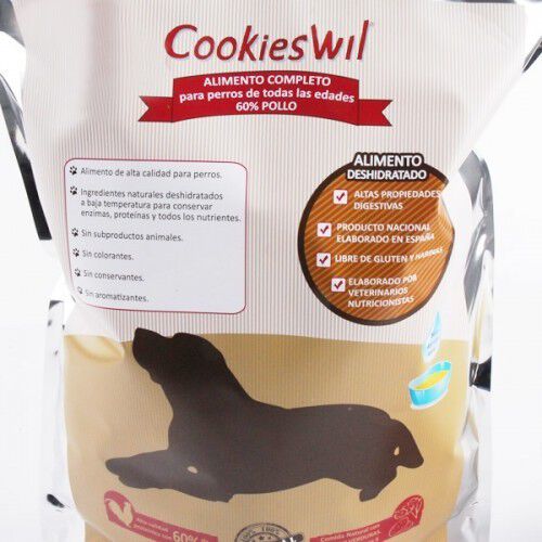 Pienso para perros Cookieswil con un 60% de pollo, , large Imagen numero 3