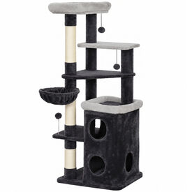 PawHut &Aacute;rbol para Gato Gris oscuro