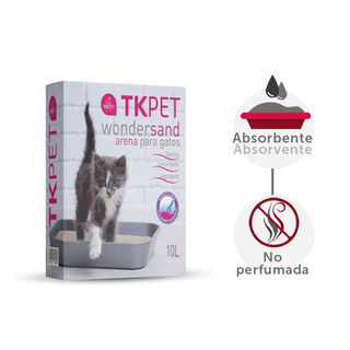TK-Pet Litter Wondersand Arena Natural para gatos