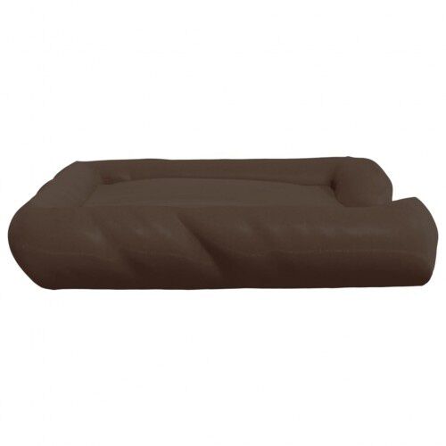 Vidaxl cama rectangular acolchada marr&oacute;n para mascotas, , large Imagen numero 15