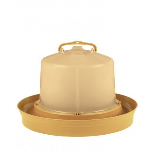 Bebedero premium base profunda para aver color Oro, , large Imagen numero 1
