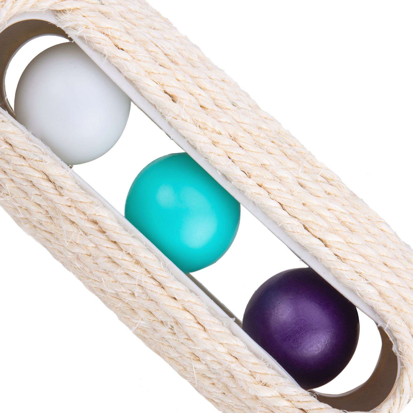 Juguete rascador para gatos con 3 pelotas internas, , large Imagen numero 5