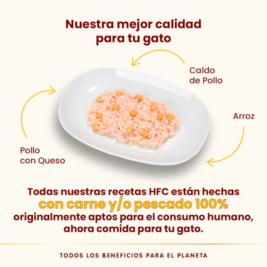 Almo Nature HFC Pollo y Queso para gatos thumbnail