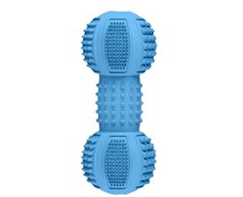 Flamingo Juguete Dental Dumbbell Azul para perro