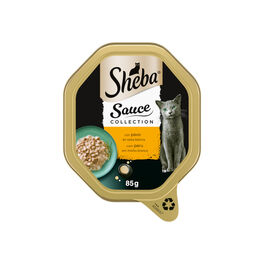 Sheba Tarrina en Salsa Pavo para gatos