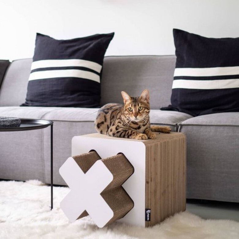 Rascador District70 para gatos color Blanco, , large image number null