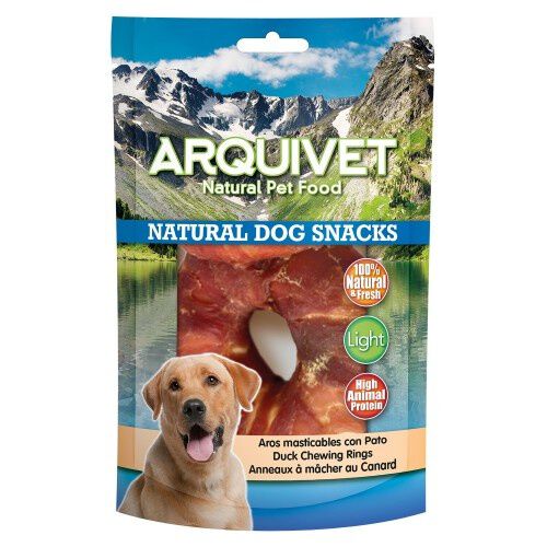 Snacks aros masticables Arquivet para perros sabor Pato, , large Imagen numero 2