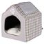 Cama con forma de caseta para mascotas color Gris, , large indicador imagen numero 1