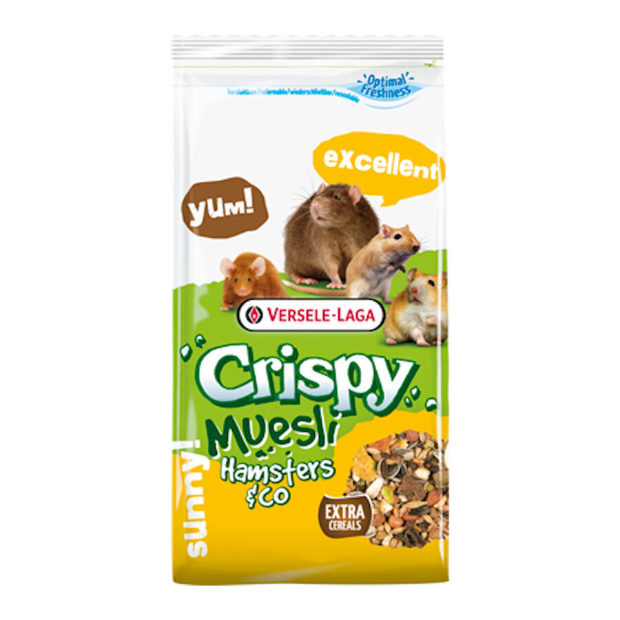 Versele-Laga Crispy Muesli Hamsters &amp; Co Alimento para roedores thumbnail