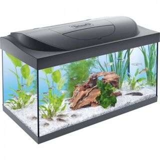 Acuario starter line LED ETRA color Negro