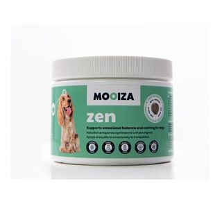 Mooiza zen suplemento alimenticio antiestrés para perros