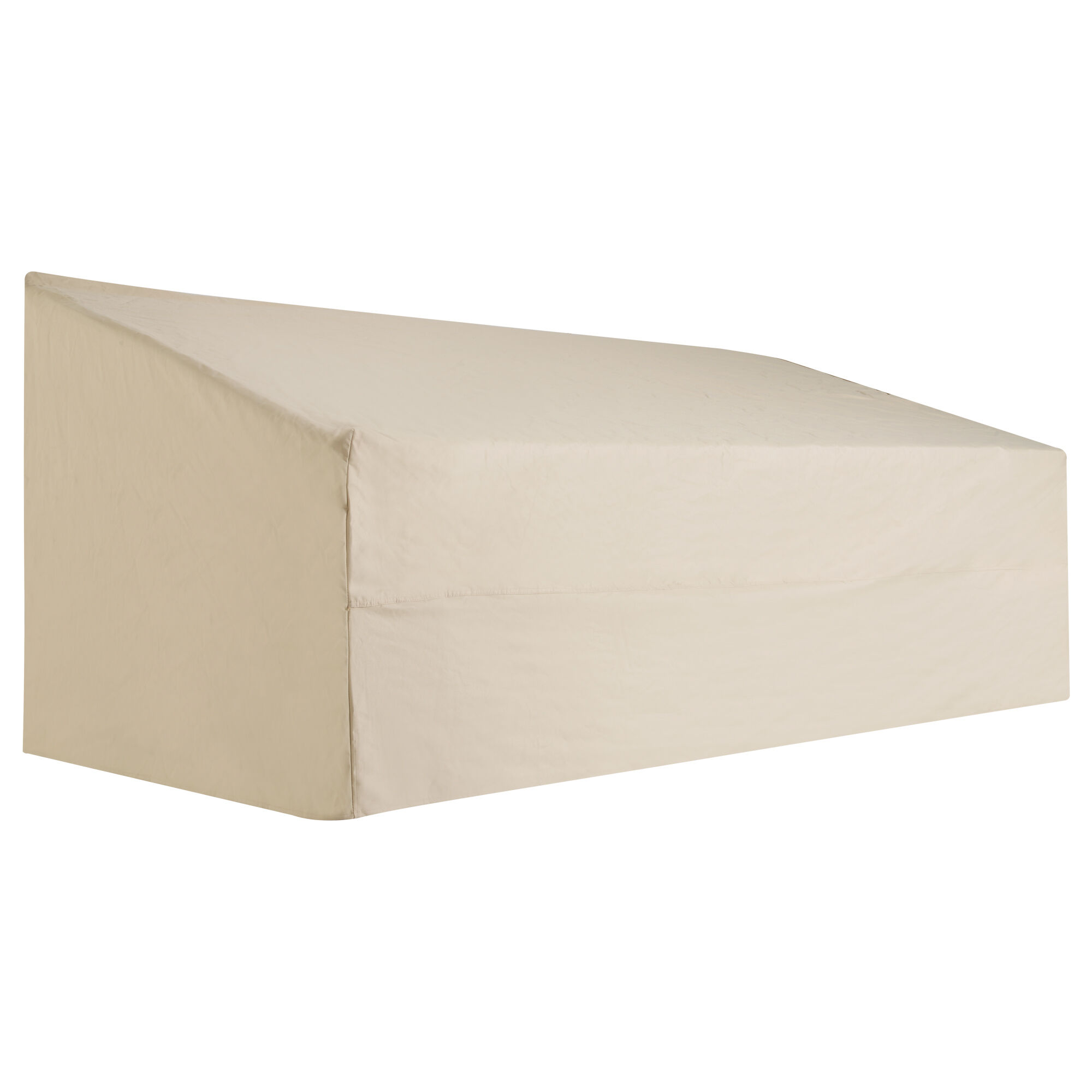 Outsunny Funda Protectora beige de Banco de 3 Plazas para jardín