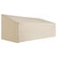 Outsunny Funda Protectora beige de Banco de 3 Plazas, , large indicador imagen numero 1