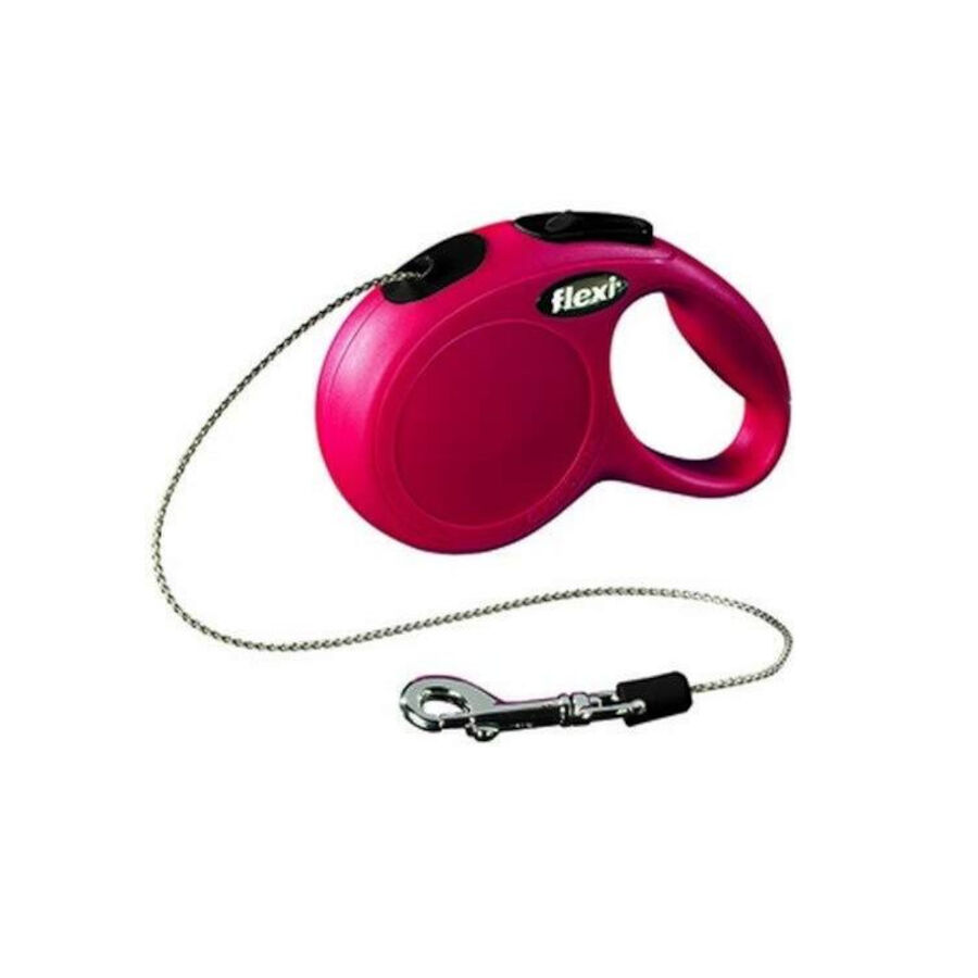 Flexi New Classic Correa Extensible roja para gatos