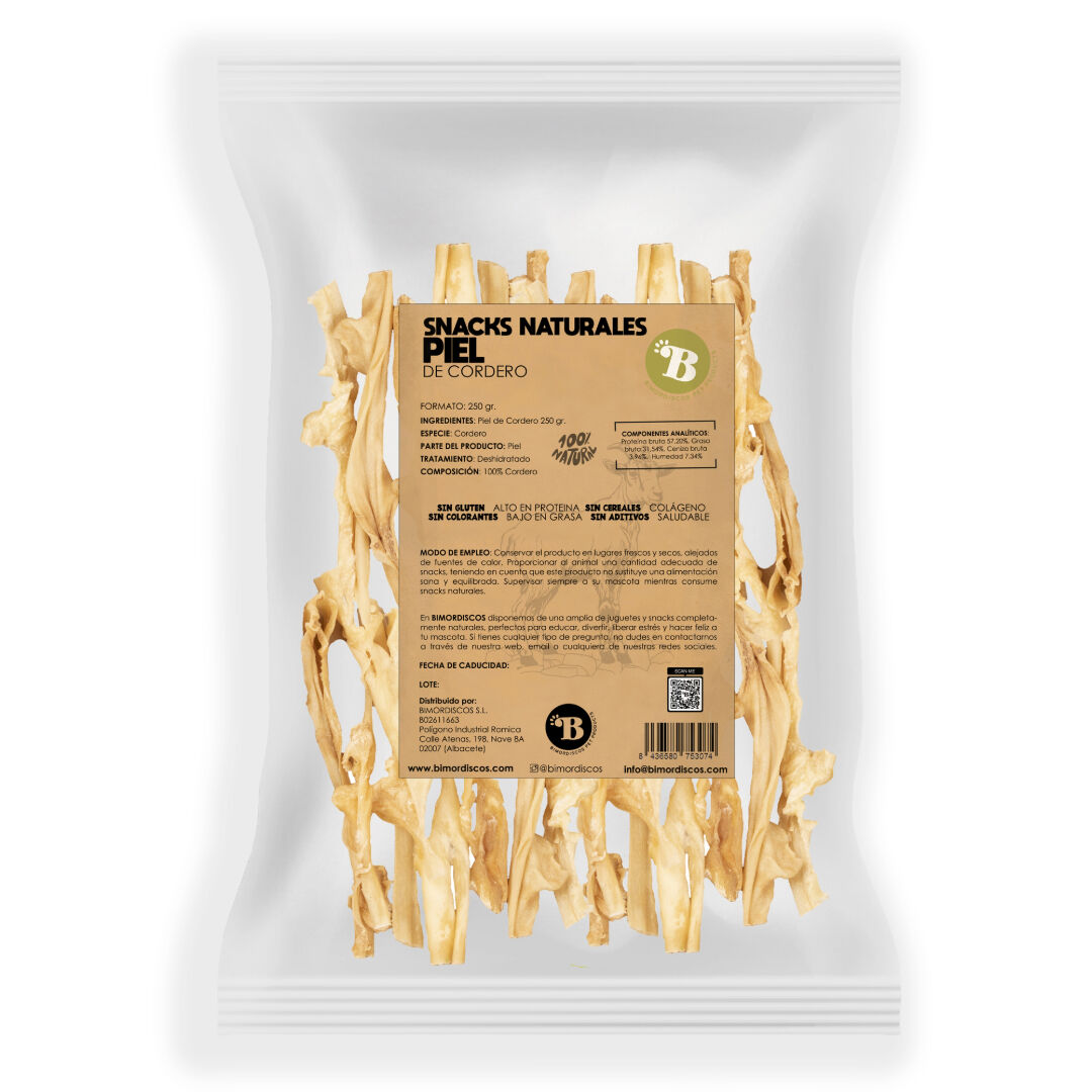 BIMORDISCOS Cara de cordero para perros, , large Imagen numero 2