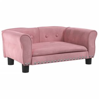Vidaxl Sofá Cama rosa para perros