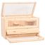vidaXL Jaula para hámster madera maciza abeto 60x30x35 cm, , large indicador imagen numero 3