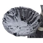 Rascador de felpa gimnasio para gatos color Gris Huellas, , large image number null