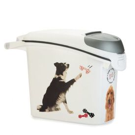 Almacenador de comida para perros color Blanco