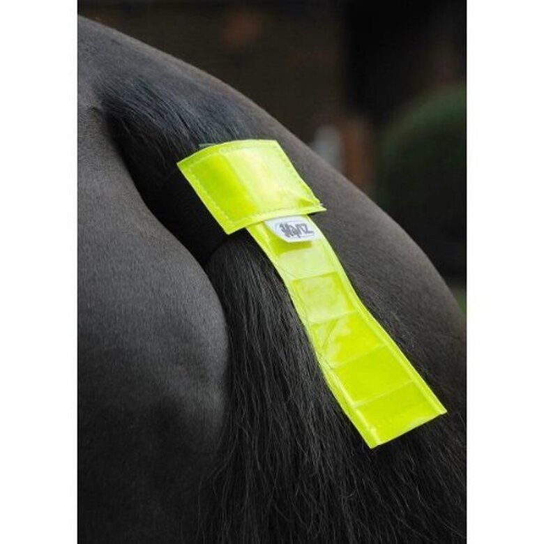 Tira reflectante HyViz para cola de caballos color Amarillo, , large image number null
