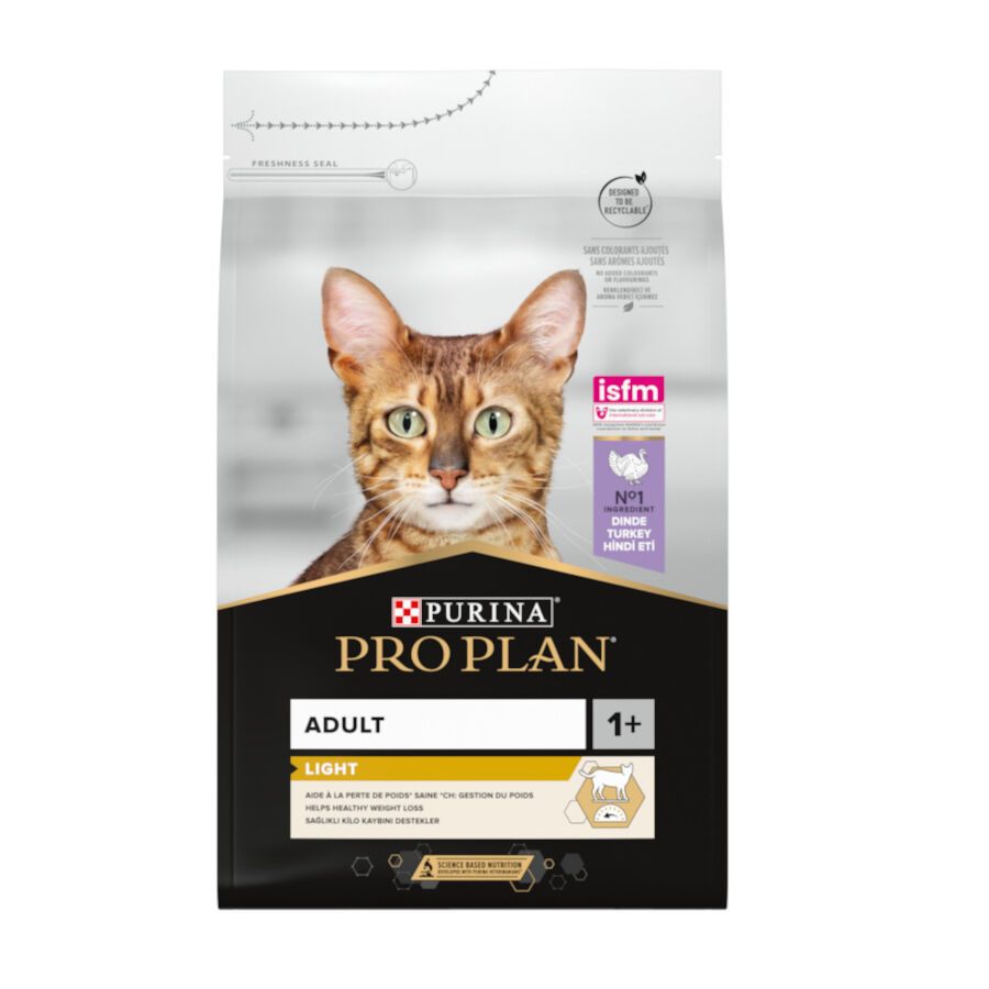 3 kg Pro Plan Adult Light Pavo pienso para gatos, , large Imagen numero 1