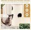 COSTWAY 70 cm Barril Rascador para Gatos de 4 Niveles, Torre Gato Rascador con Almohadilla para Rascar de Sisal, Cama Acolchada, Condominio para Gato Forma Barril, Beige, , large indicador imagen numero 4