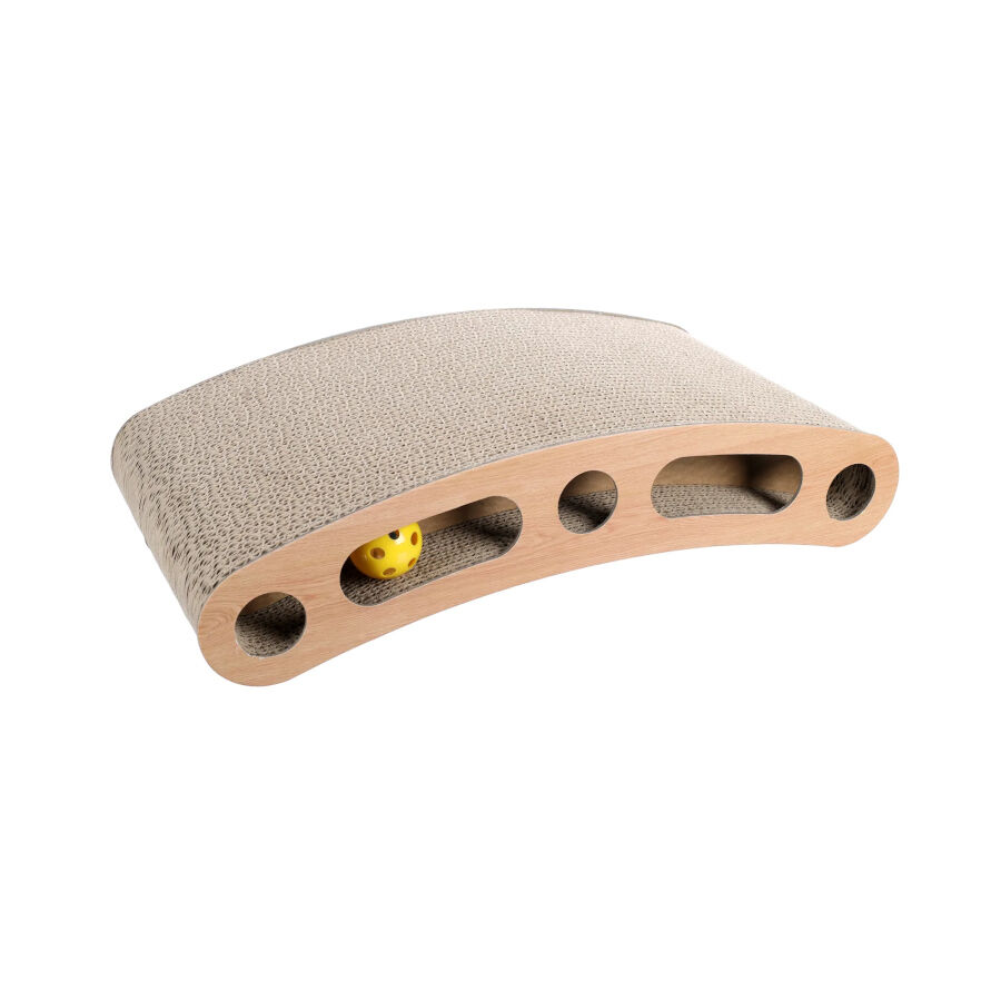 Flamingo Crabi Tabla Rascador con Pelota para gatos thumbnail