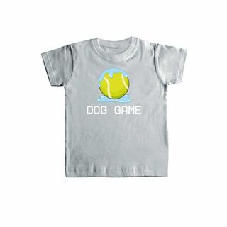 Camiseta para niño/niña "Dog Game" color Gris