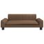 vidaXL Cama para perros de tela marrón 70x45x30 cm, , large indicador imagen numero 6