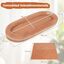 COSTWAY Cama para Perros de Tama&ntilde;o Humano, con Base Antideslizante, Borde Desmontable, Funda de Felpa Lavable y Manta, Cama Perro Viscoelastica para Sal&oacute;n y Dormitorio, 185 x 78 x 21 cm, , large indicador imagen numero 3