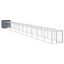 vidaXL Gallinero con corral acero galvanizado gris 110x1017x110 cm, , large indicador imagen numero 9