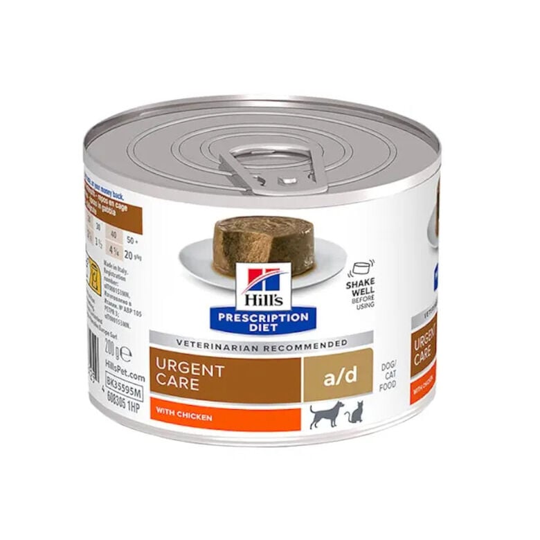 Hill&#039;s Prescription Diet Urgent Care a/d Mousse de Pollo lata para perros y gatos thumbnail