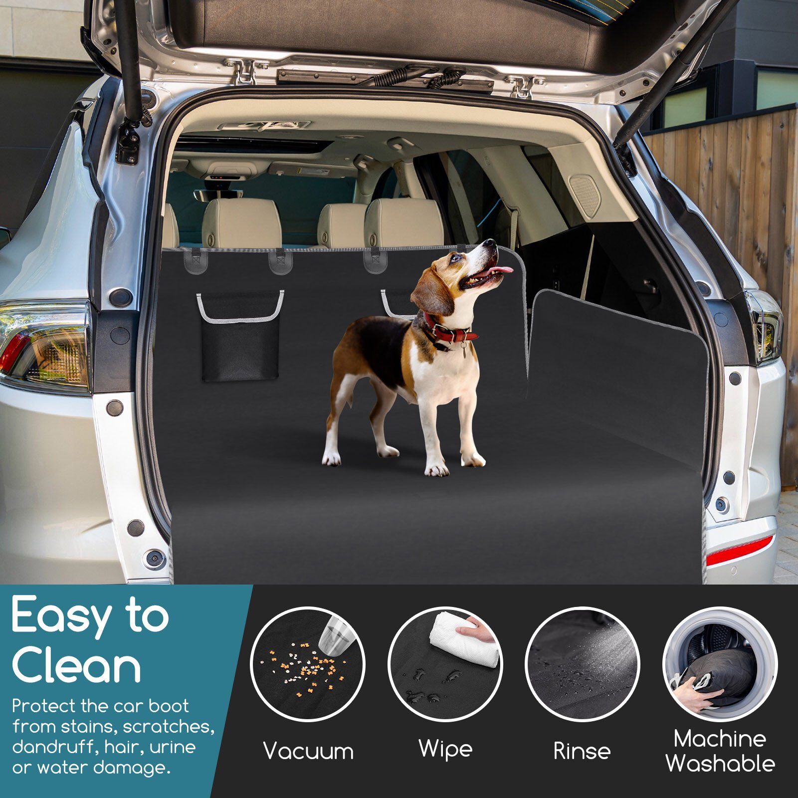 Nobleza Funda Coche Impermeable para Perros thumbnail