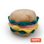 Tootoy! Comfort Cheese Burguer Cuddler peluche con sonido para perros, , large indicador imagen numero 1