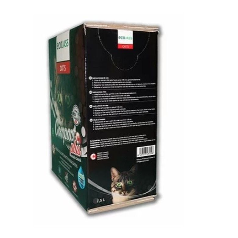 Arena aglomerante Compact Oil Plus para gatos olor Talco thumbnail