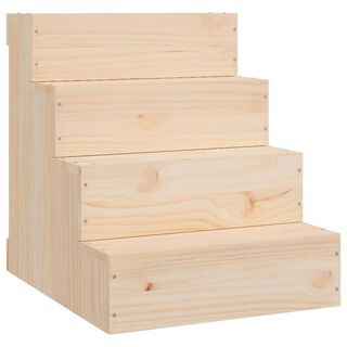 VidaXL Escalera Beige para perros